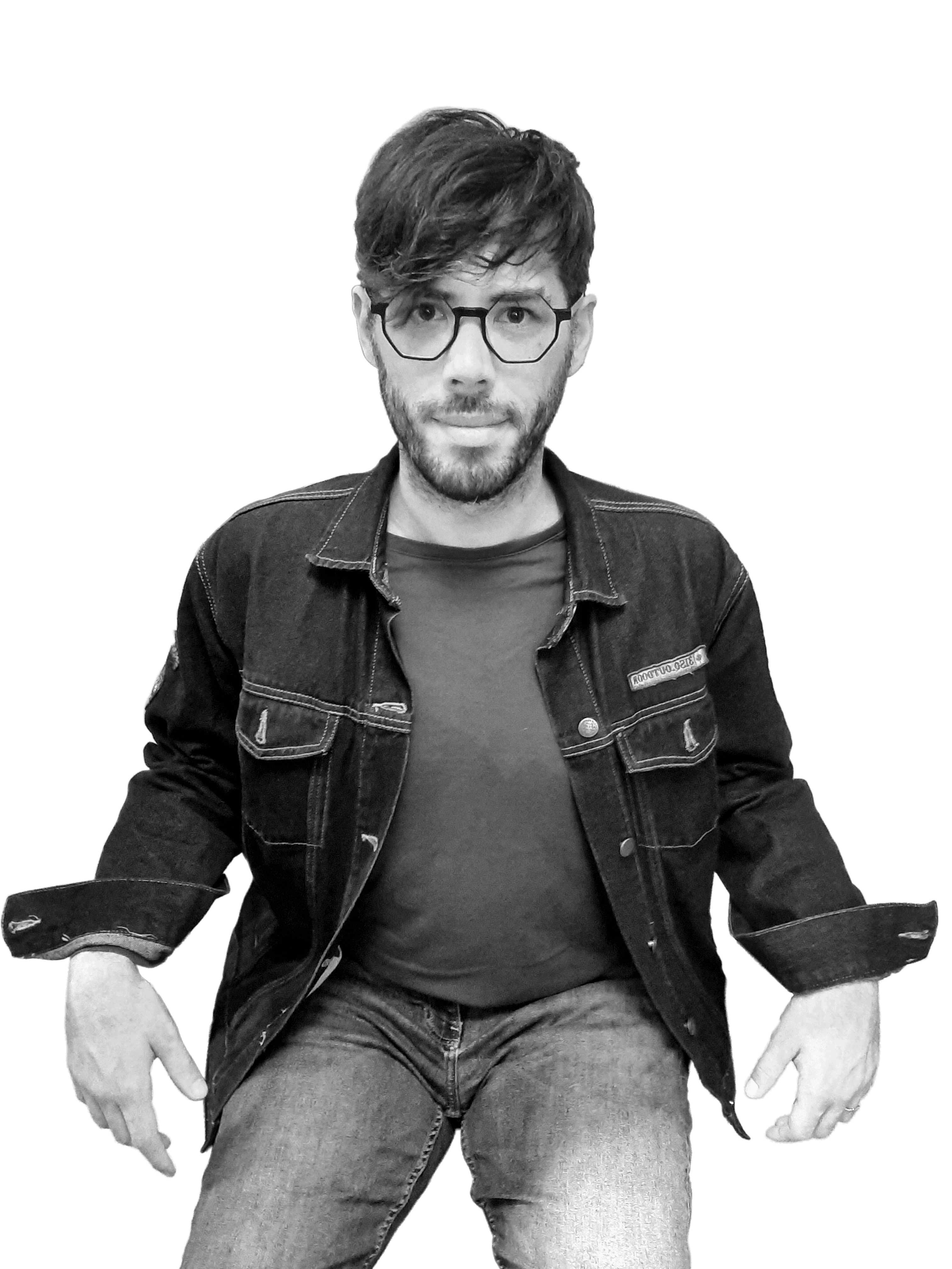 Photographie du développeur web.